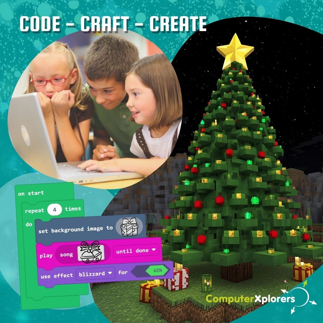 Computer Xplorers Tech Club block mentored by ComputerXplorers Bolton & Wigan