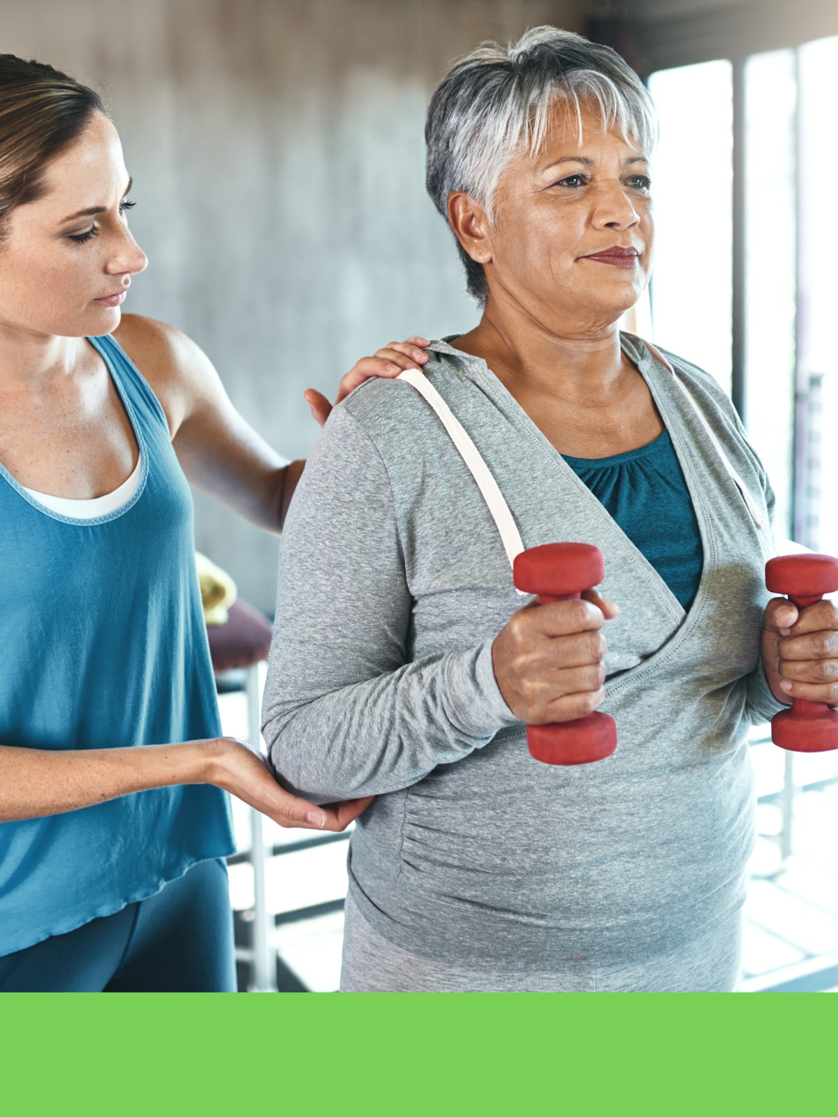 Cancer Rehab Weighted Gym Class block mentored by 20/20 Health