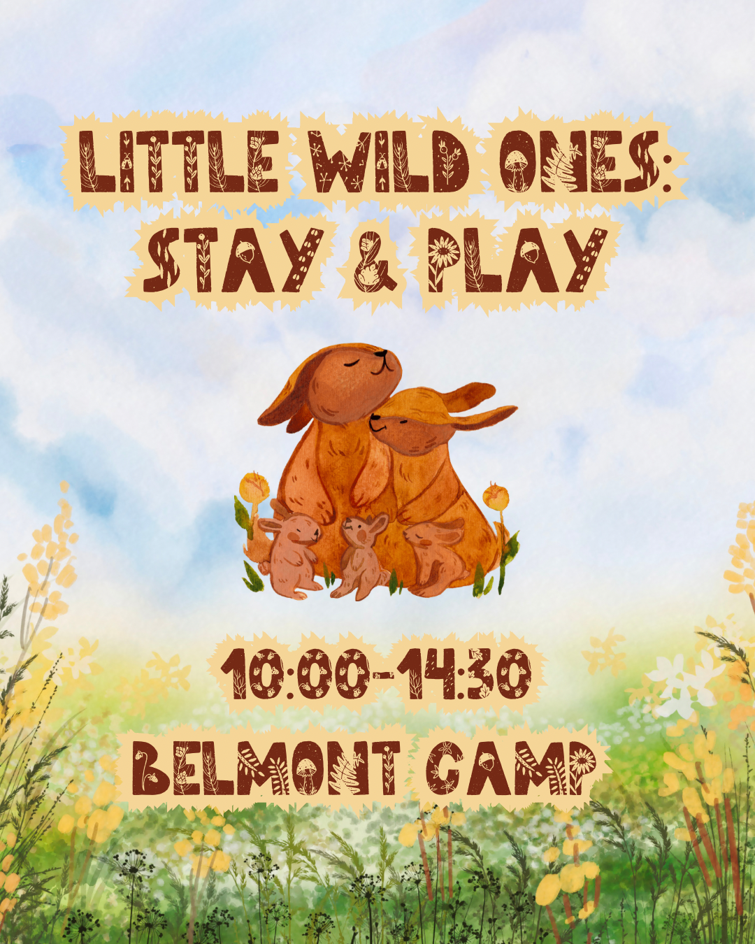 Stay & Play: Belmont Camp block mentored by Ways of the Wild UK