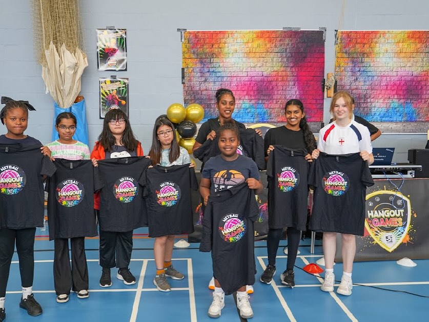 Summer 26 Netball Hang Out block mentored by 5 On It Foundation