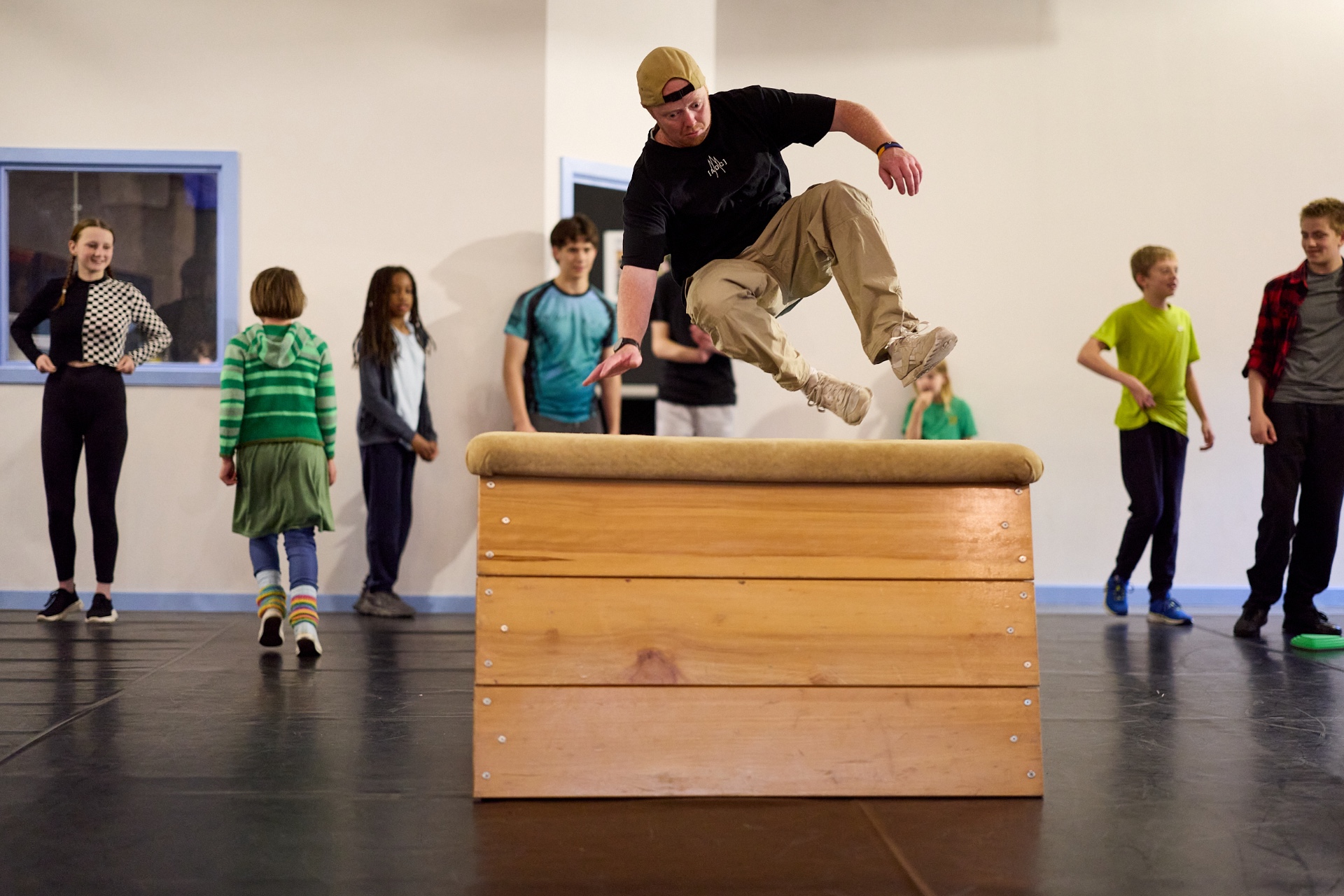 Adult Parkour Sessions block mentored by AJ