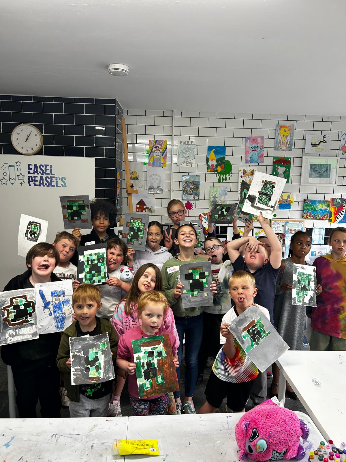Easel Peasels Art Holiday Club Newport - image 10