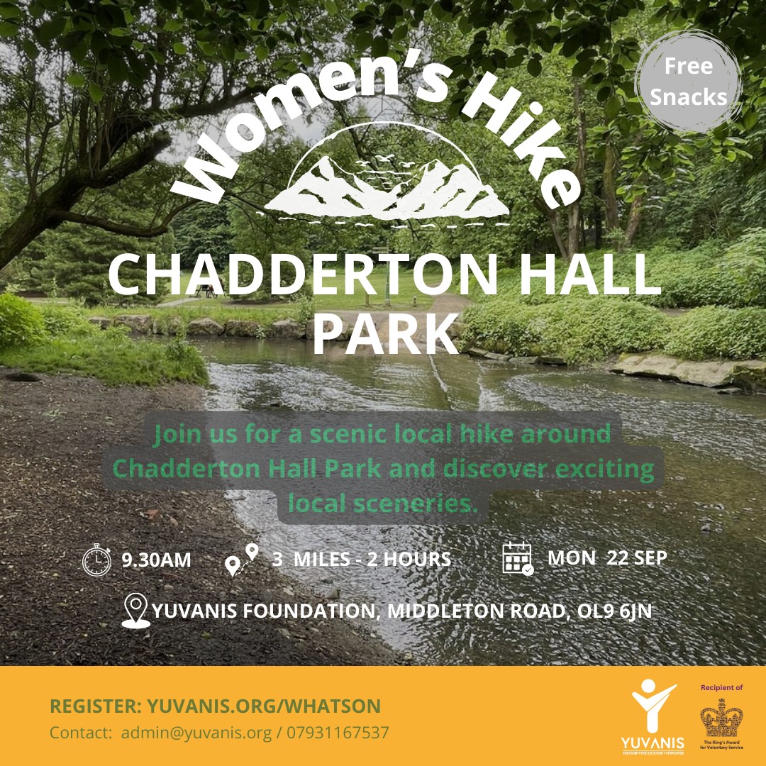 Chadderton Hall Park block mentored by Yuvanis Foundation