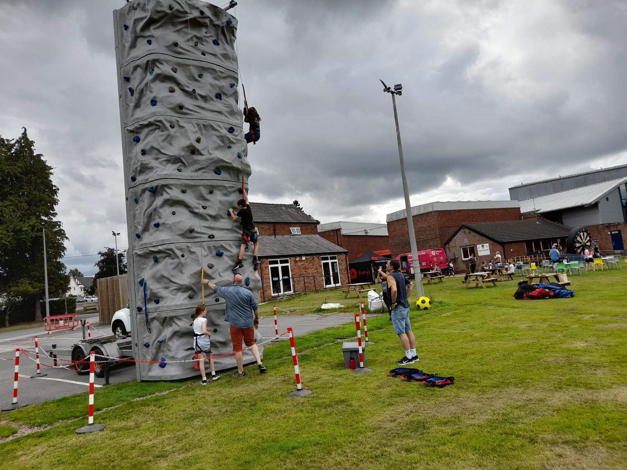 SEND Ability For All Climbing Wall&Sports HCCC block mentored by Everybody Health and Leisure