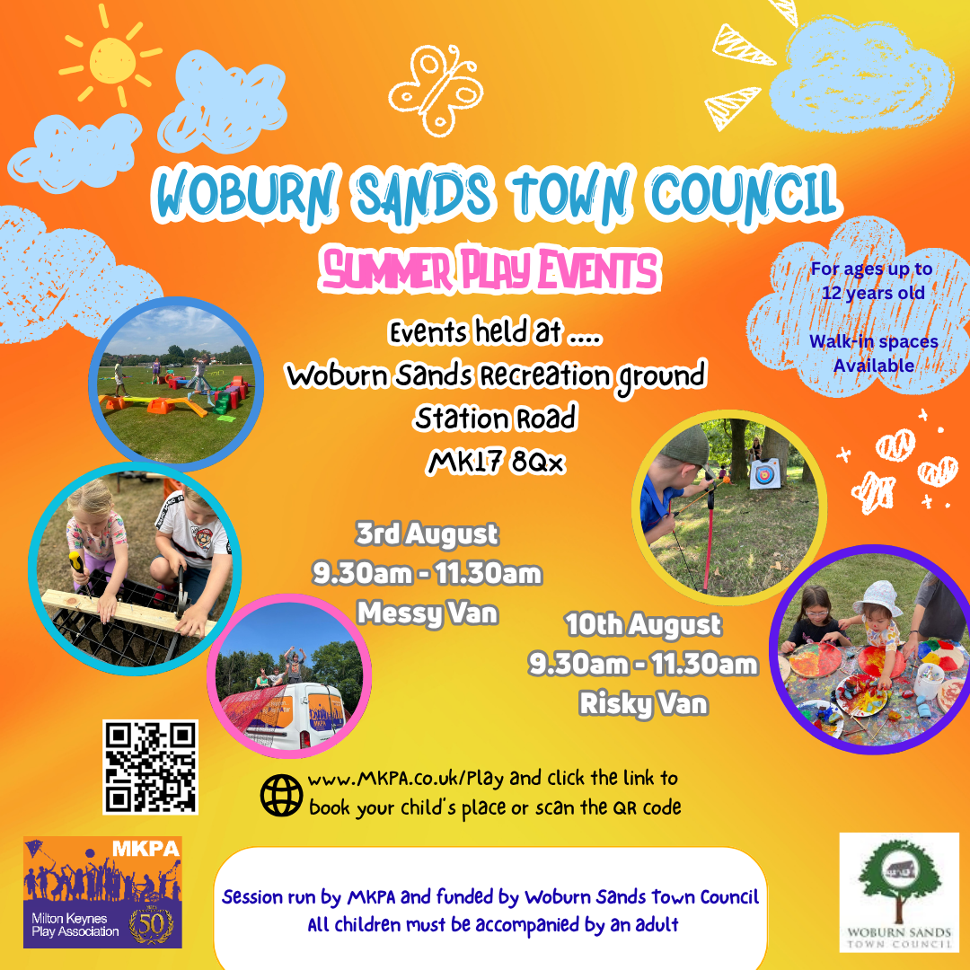 MKPA - Woburn Sands Recreation Ground SUMMER block mentored by Milton Keynes Play Association