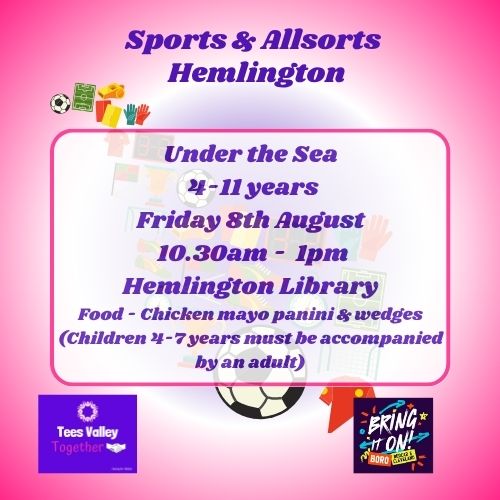 Under The Sea block mentored by Tees Valley Together 