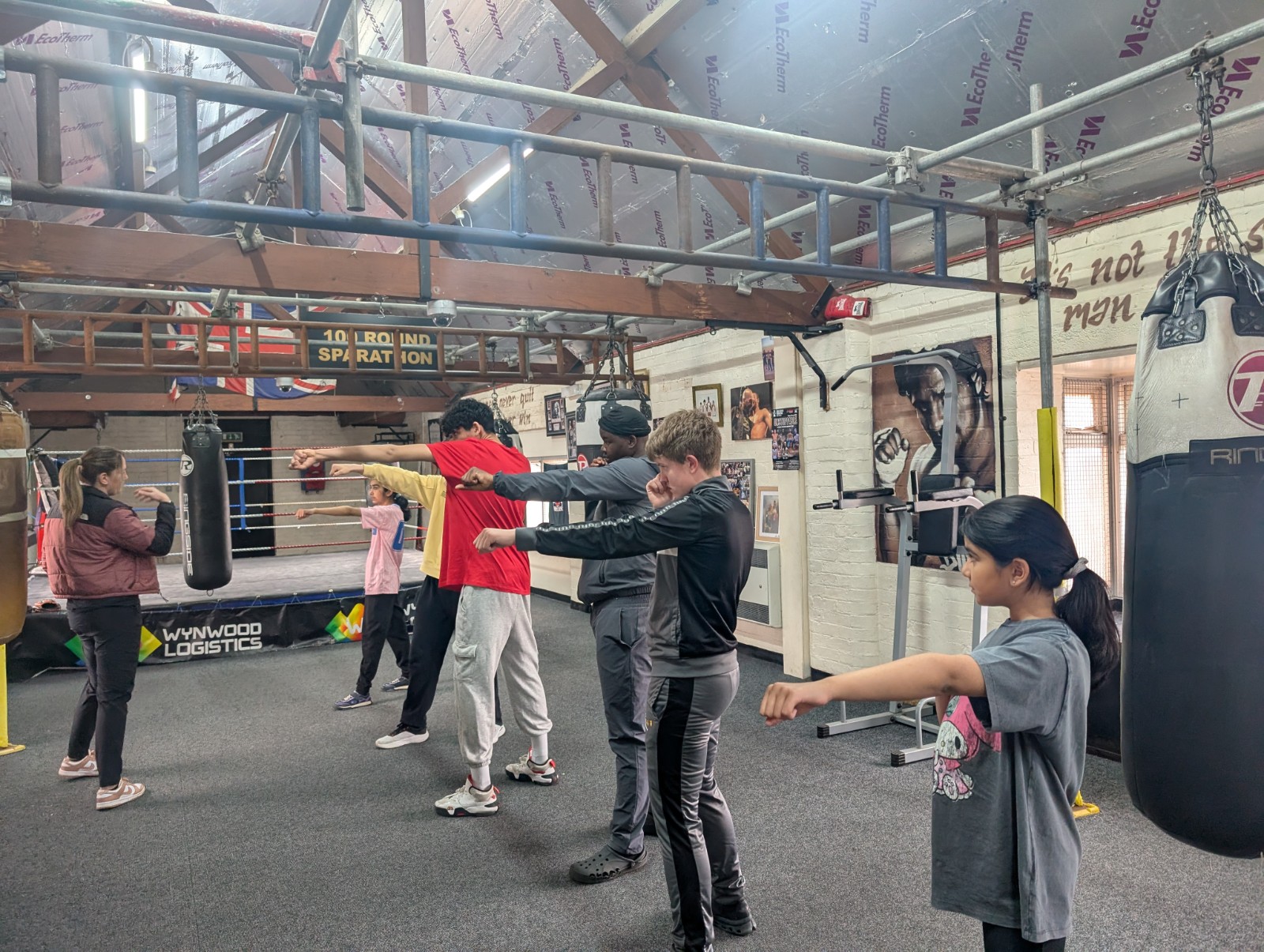 E2 - Legendary Teens Boxing - HAF Club block mentored by E2
