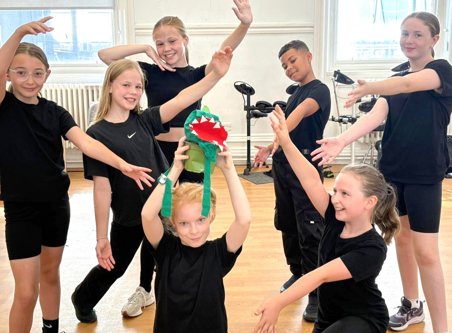 Musinc Performing Arts Holiday Club block mentored by Sammy