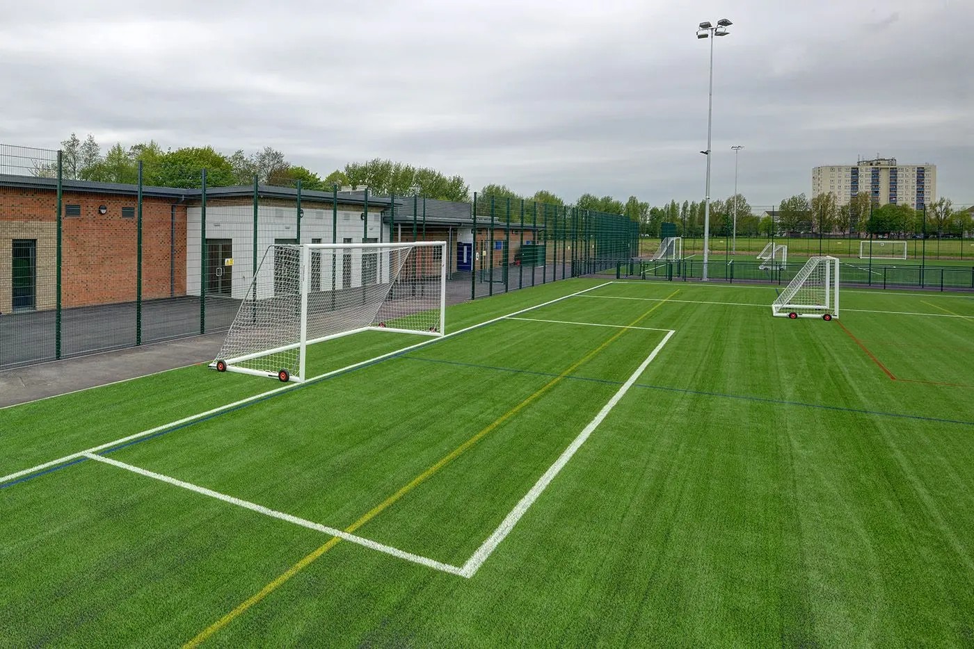 GreenForest-Rectory Park Football Centre block mentored by Little Green Forest