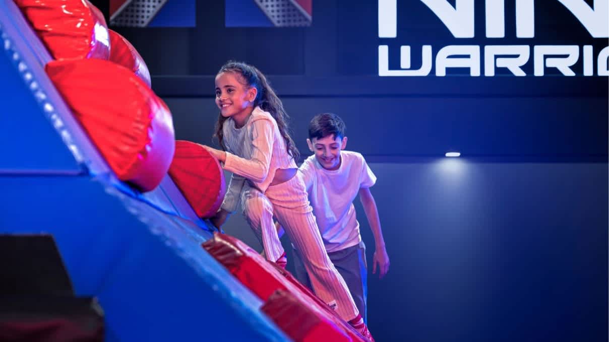 Ninja Warrior Stay & Play Guildford block mentored by Ninja Warrior Guildford