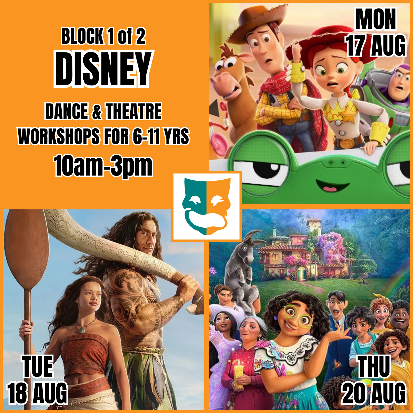 Dance & Theatre Workshops for 6-11yrs block mentored by Echo Youth Theatre