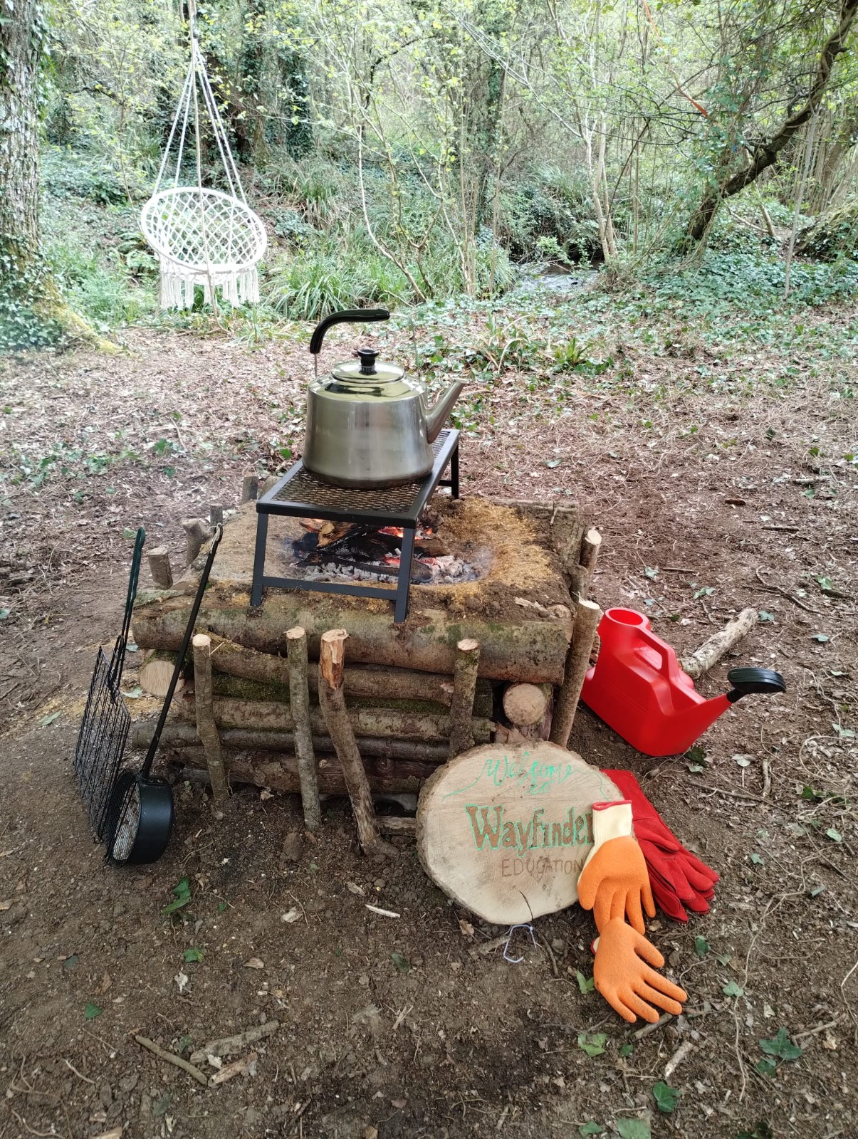 Unplug & Explore: Forest School for Teens block mentored by Wayfinders Education CIC